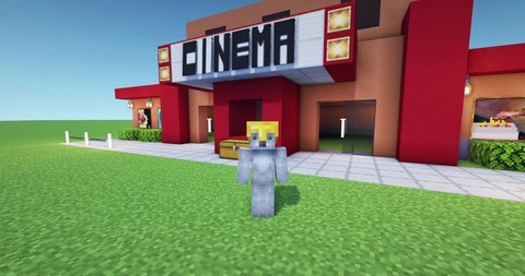 我的世界电影院怎么做
